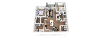 bedroom floor plan an open concept layout with a lot of natural light