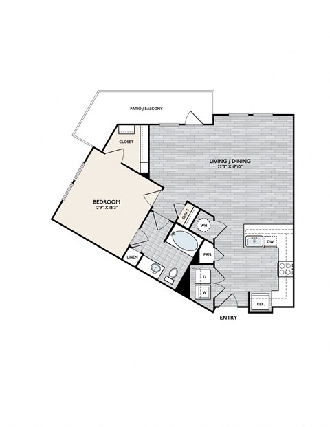 Boardwalk A1H floorplan