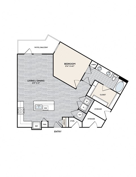 Boardwalk A1J floorplan