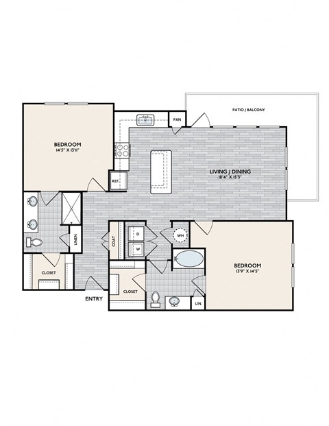 Boardwalk B2D floorplan