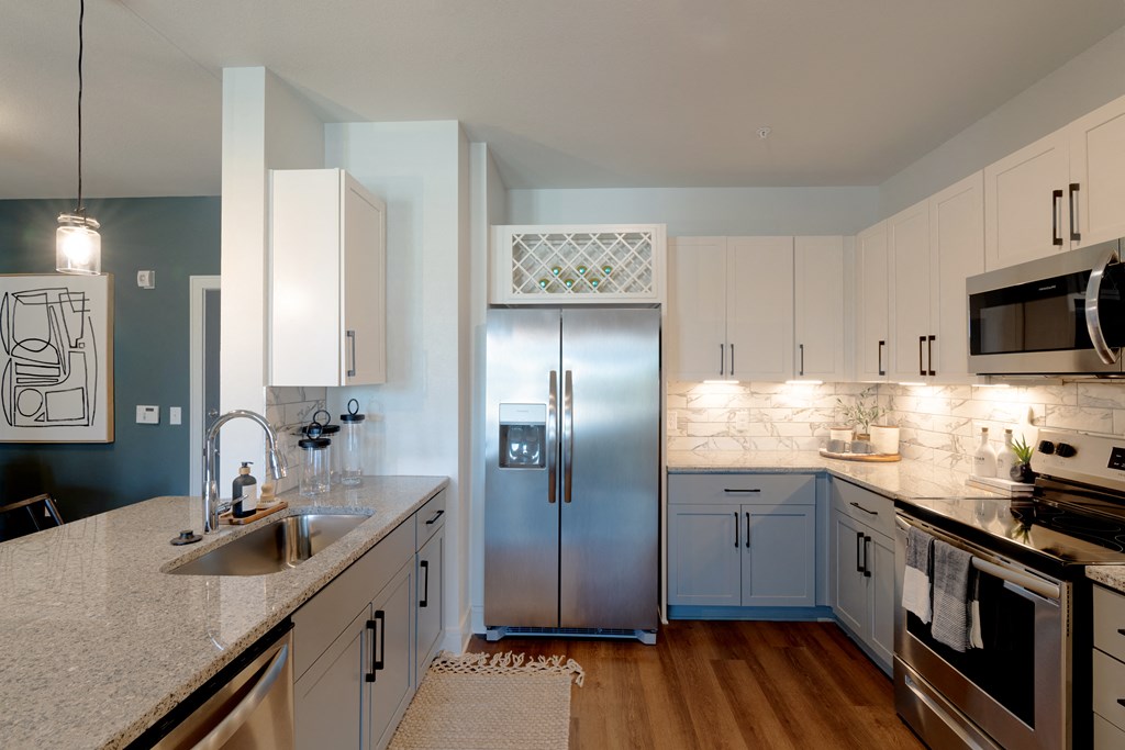 Brea Wendell Falls Model Kitchen