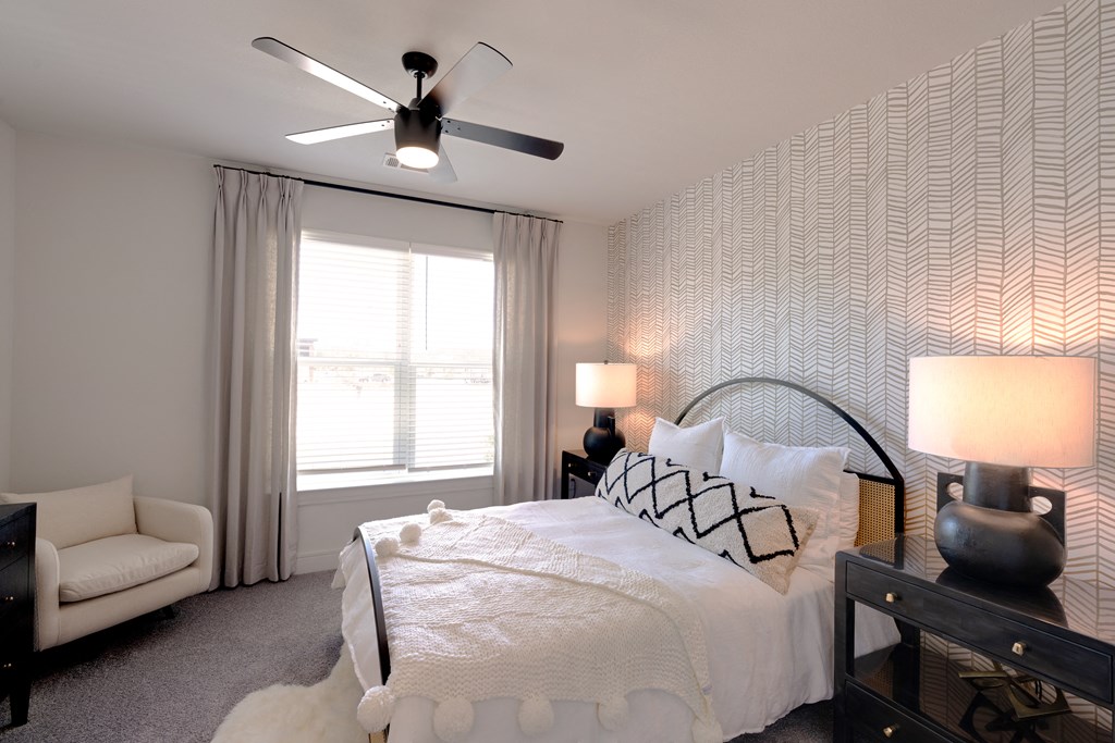 Brea Wendell Falls Model Bedroom