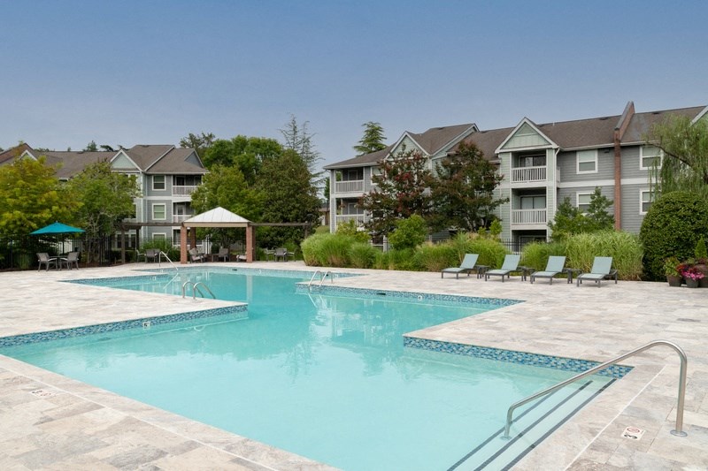 Resort Style Pool with Sundeck