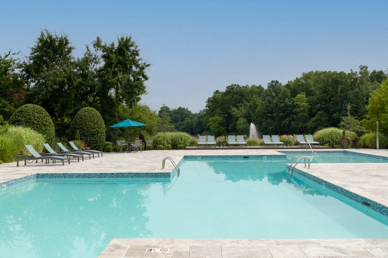 Resort Style Pool with Sundeck