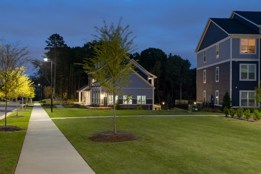 dusk exterior building image