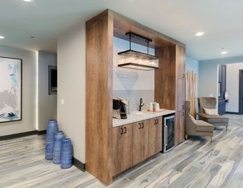 Complimentary Kitchen Area and Coffee Bar