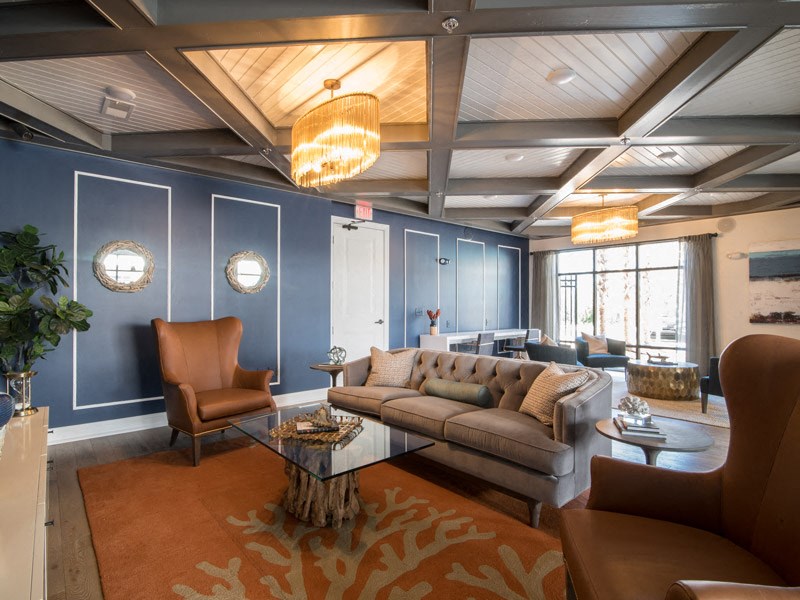 Luxurious Clubhouse at Mayfaire Flats, North Carolina