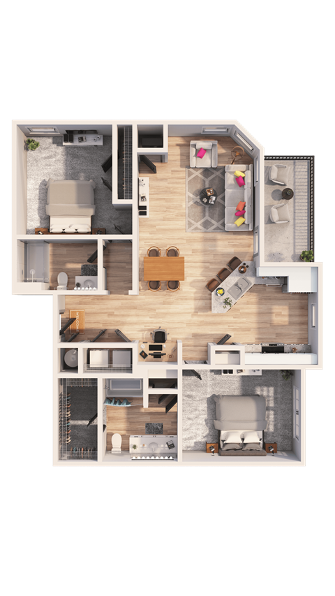 8451 Gate Parkway West 1-3 Beds Apartment for Rent - Photo Gallery 33