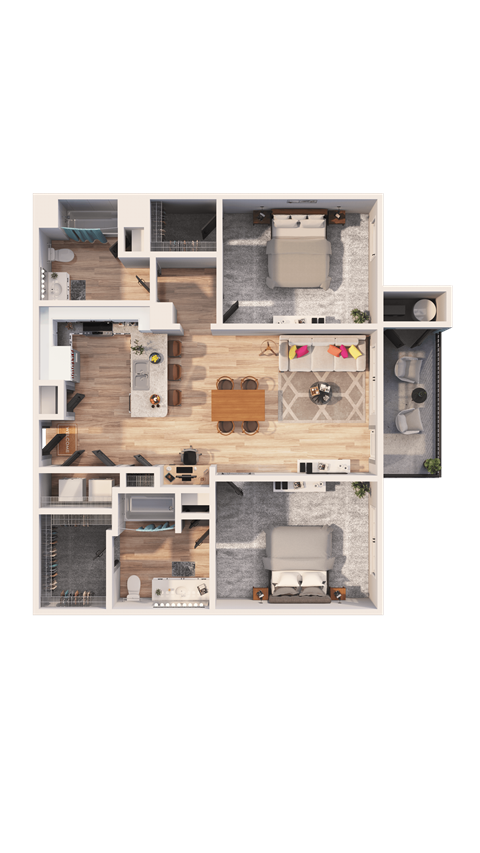 8451 Gate Parkway West 1-3 Beds Apartment for Rent - Photo Gallery 34