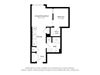 A1G Floorplan image 1 BD 1 Bath 484 sqft