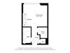 S1F Floorplan Image Studio 1 Bath 409 sqft