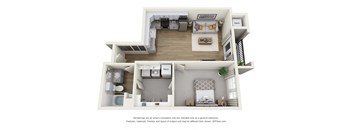 Comet Greensboro A1B floor plan
