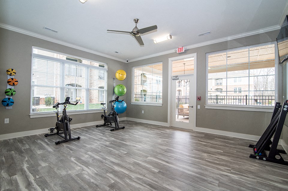 fitness center flex room