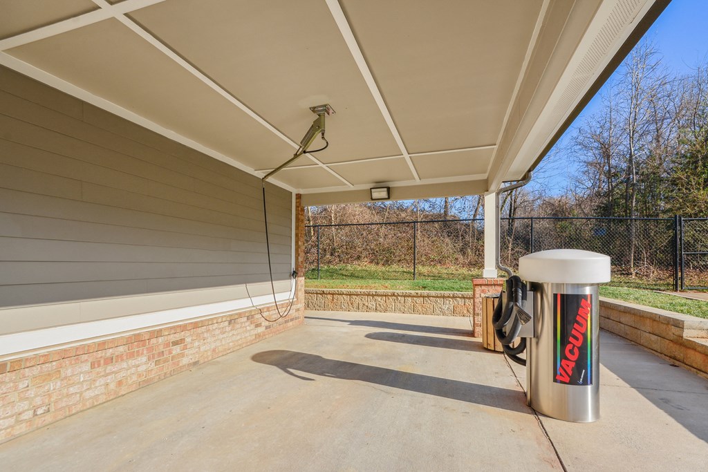 Car Vacuum outside of the community