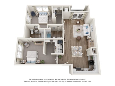 a 1 bedroom floor plan  woodland heights apartments