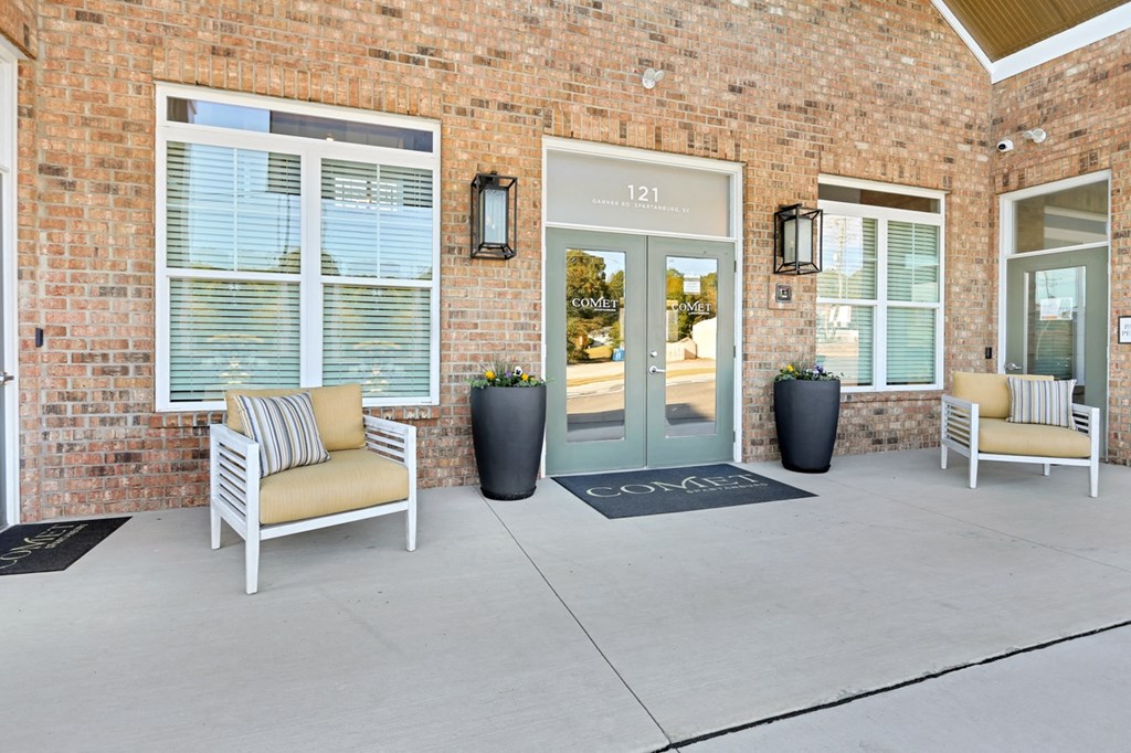 exterior of clubhouse