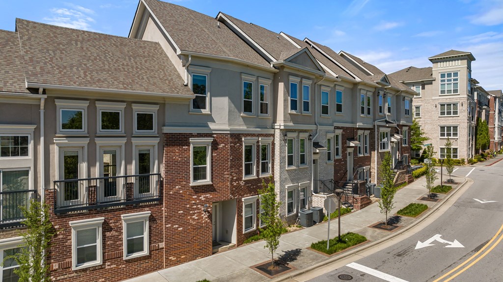 exterior view of the apartments
