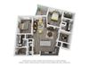 Cue Galatyn Station B2I Floor Plan 2 Bed 2 Bath 1329 sqft