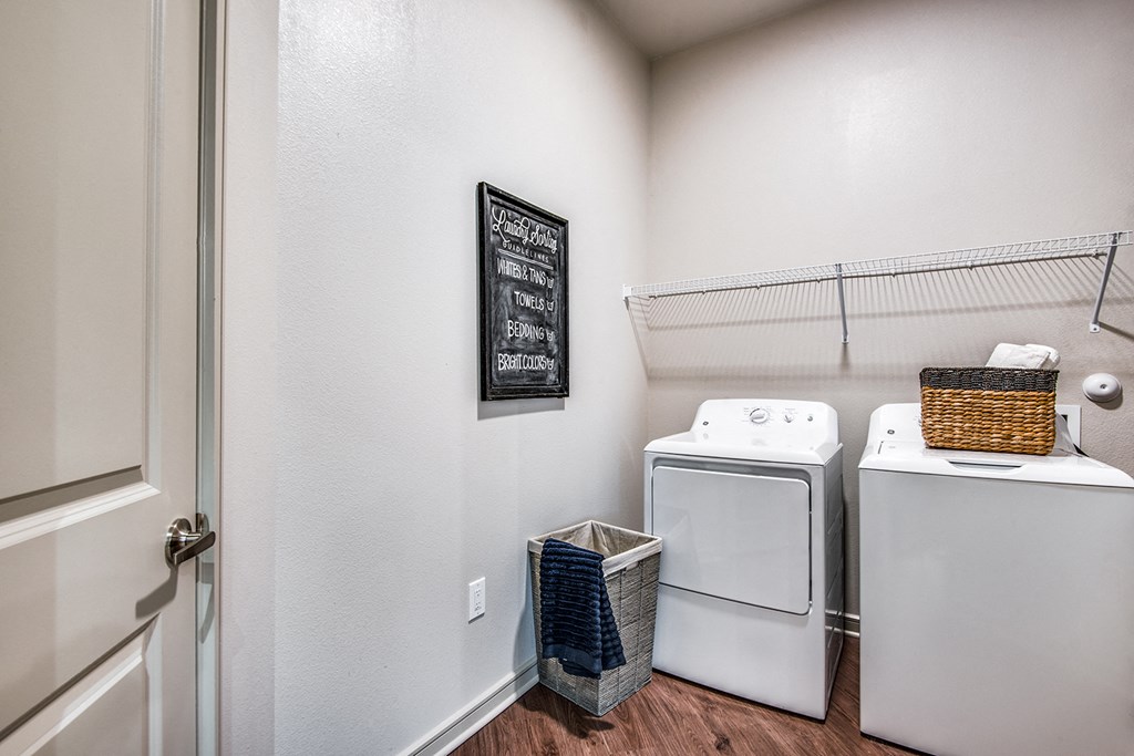 Eastshore on Lake Carolyn Washer and Dryer