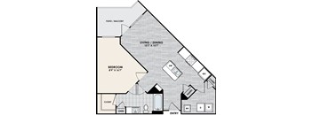 Eastshore A1D floorplan