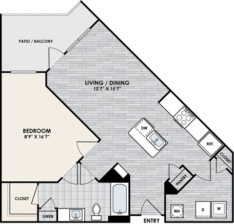 Eastshore A1D floorplan