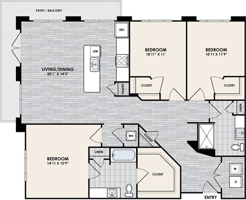 Eastshore C2A floorplan