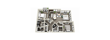 bedroom floor plan an opens up concept in this design