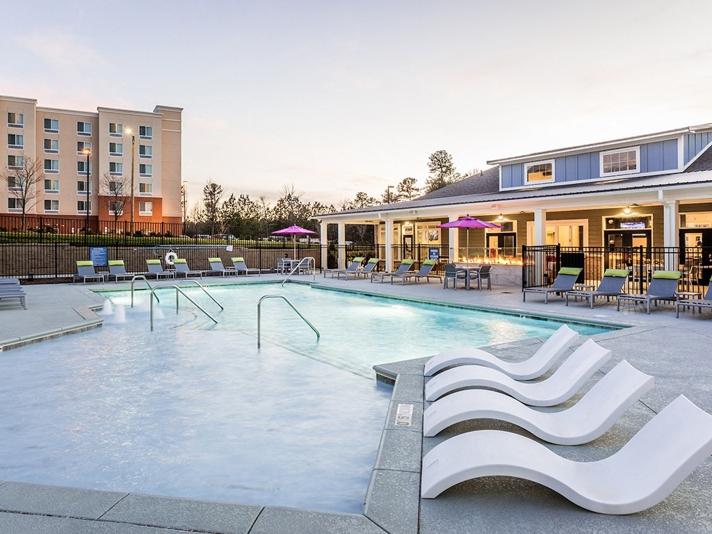 Elevate Brier Creek pool area