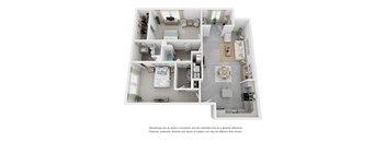 B2E 2Bed, 2Bath 1306 sqft