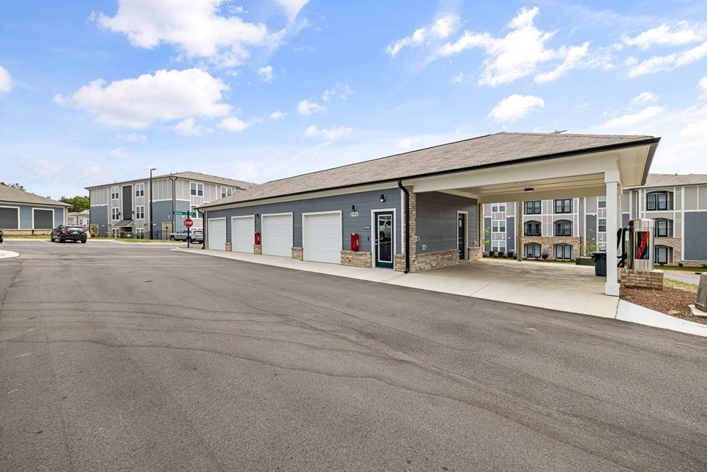 exterior garage building