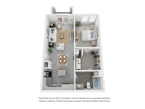 Elevate Lake Norman Solace Unit One Bedroom and One Bathroom