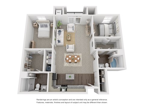 a floor plan of the crossings at carlsbad apartments