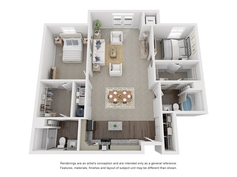 a floor plan of the crossings at carlsbad apartments
