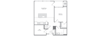 Flats170_A1G_1bed_1bath_880sqft_2D