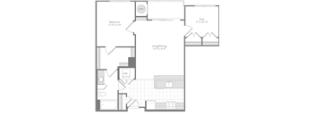 Flats170_A1H_1bed_1bath_891sqft_2D