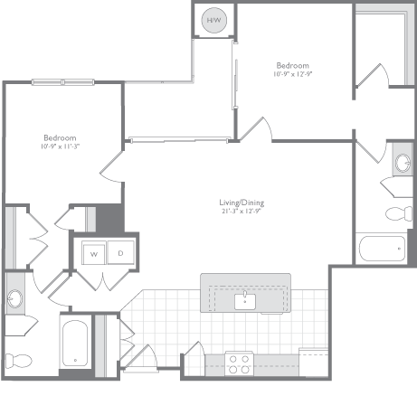 Flats170_B2D_2bed_2bath_1153sqft_2D