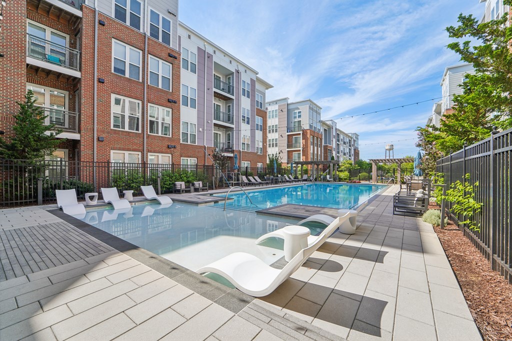 our apartments offer a swimming pool in front of our building