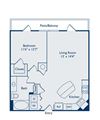 A1C 1Bed_1Bath A1C 1Bed_1Bath at Bell Perimeter Center, Atlanta, 30346