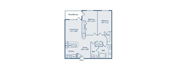 B2B 2Bed_2Bath at Bell Perimeter Center, Atlanta