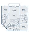 C3 3Bed_3Bath C3 3Bed_3Bath at Bell Perimeter Center, Atlanta, GA, 30346