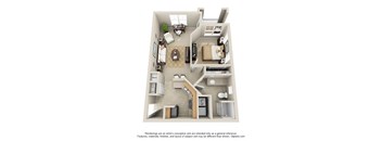 bedroom floor plan an opens up concept in this design