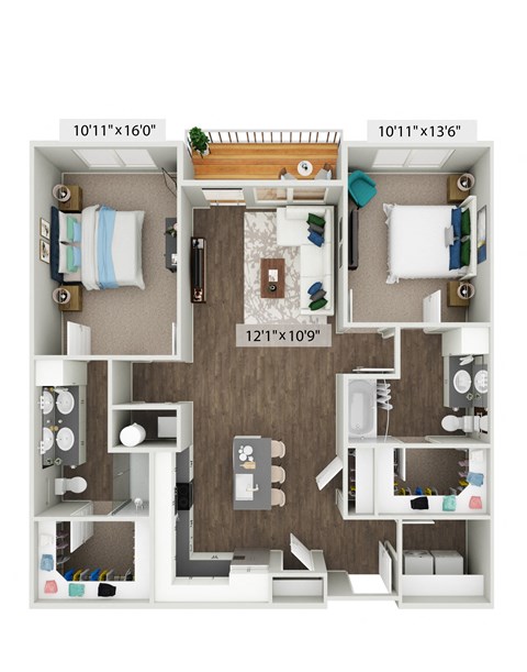 a1 floor plan 1 bedroom 1190 square feet the
