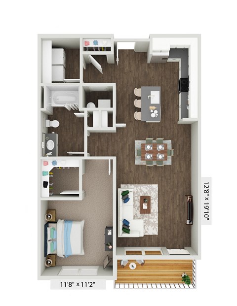a1 floor plan studio apartments for rent