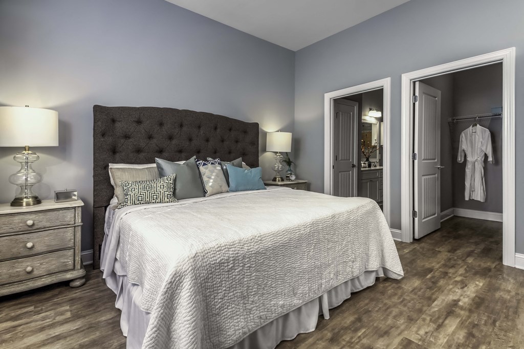 Comfortable Bedroom With Large Closet at Mayfaire Flats, Wilmington, NC, 28405