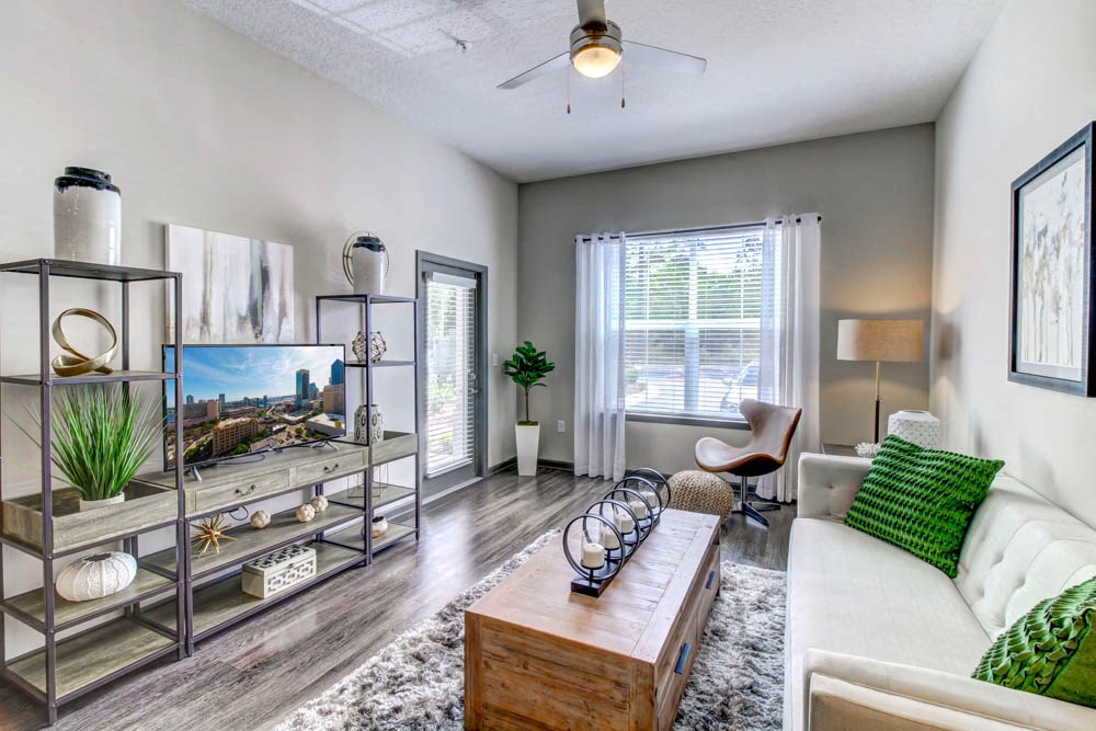 Decorated Living Room With Natural Light at Portiva, Florida, 32256