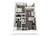 Inkwell Watters Creek A1B 1bed 1bath 662 sqft