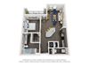 Inkwell Watters Creek A1G 1bed 1bath 843 sqft