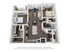 Inkwell Watters Creek B2C 2bed 2bath 1089 sqft