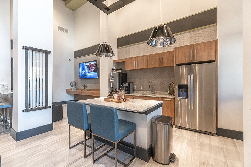 Eat-In Table In Clubhouse at Integra Sunrise Parc, Kissimmee, Florida