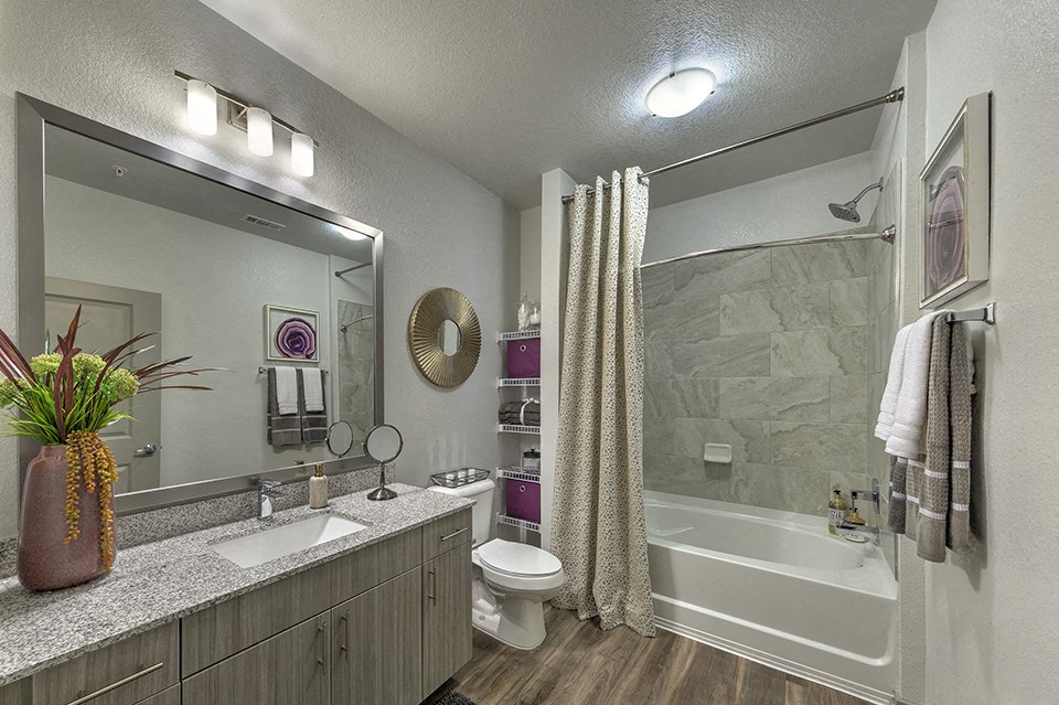 Bathroom With Bathtub at Integra Sunrise Parc, Kissimmee, 34746